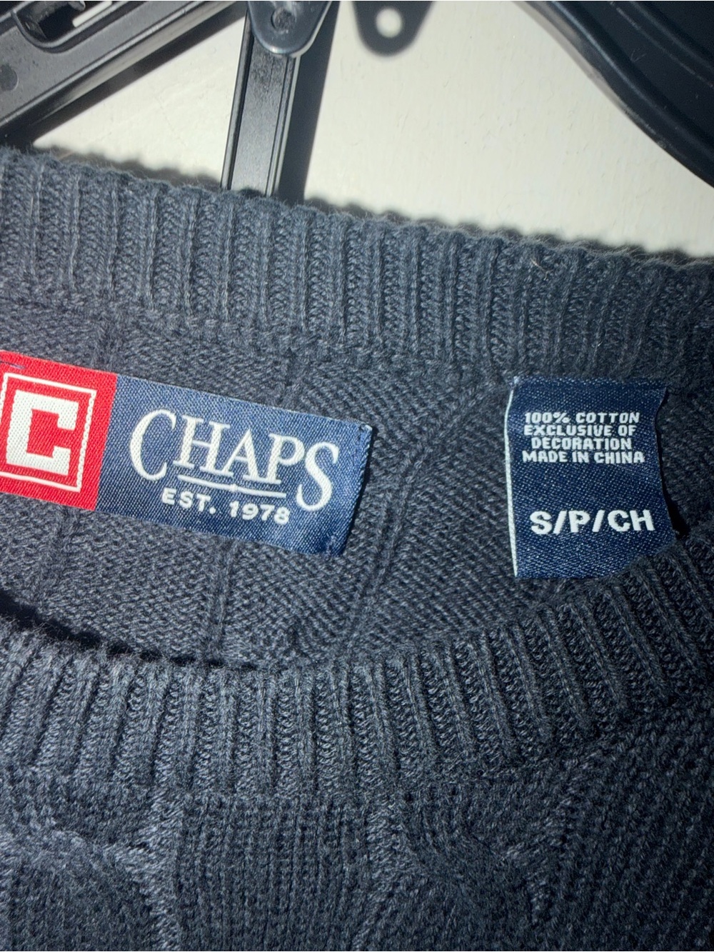 Chaps Small Sweater - Picture 3 of 4